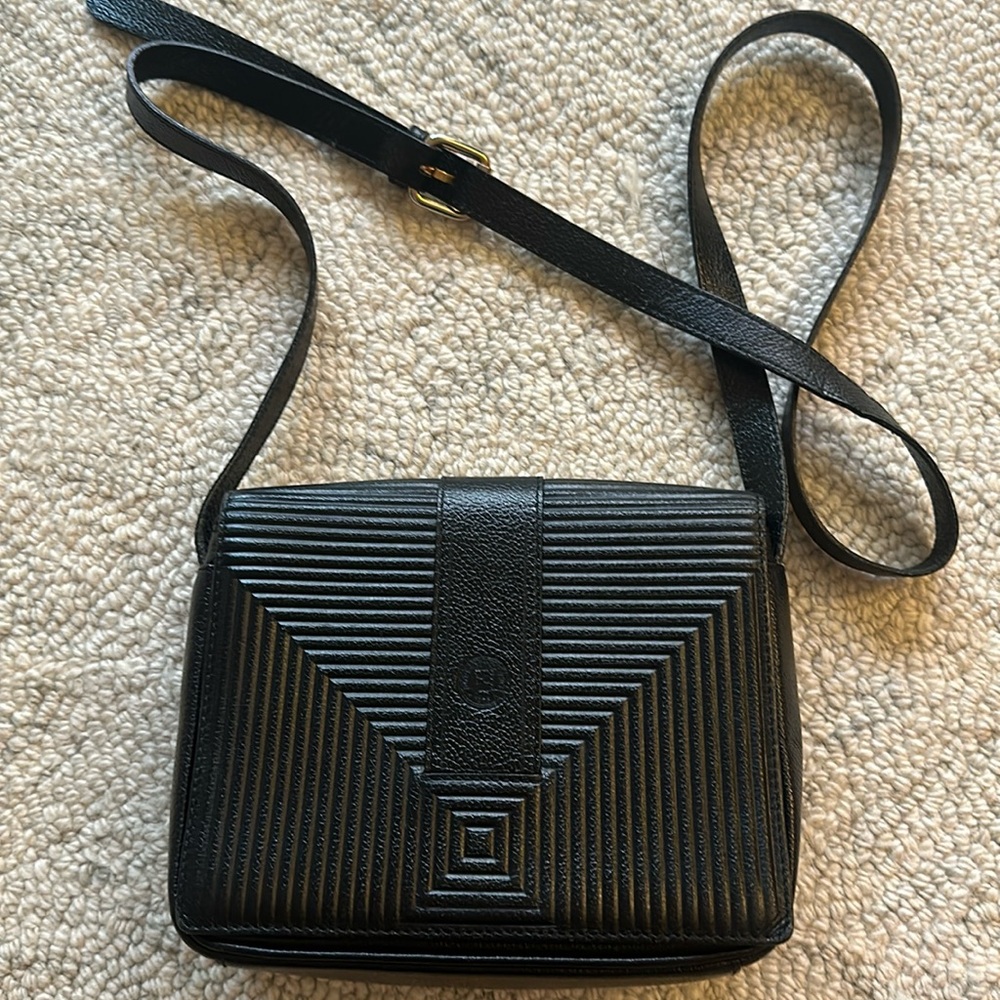 COPY - Fendi Black Leather Crossbody Bag